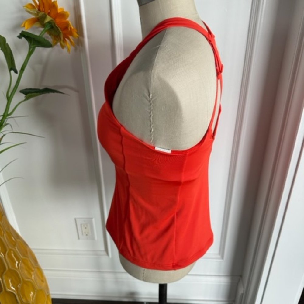 Athleta Orange Criss Cross Bra Tank - Picture 11 of 12